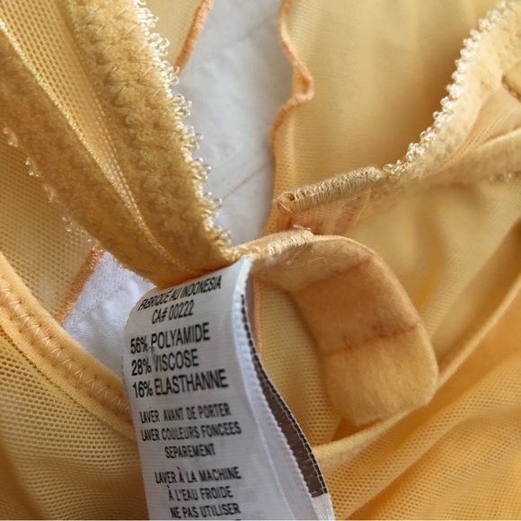 Vogue Dessous lettuce hem floral embroidery babydoll. - Picture 7 of 9